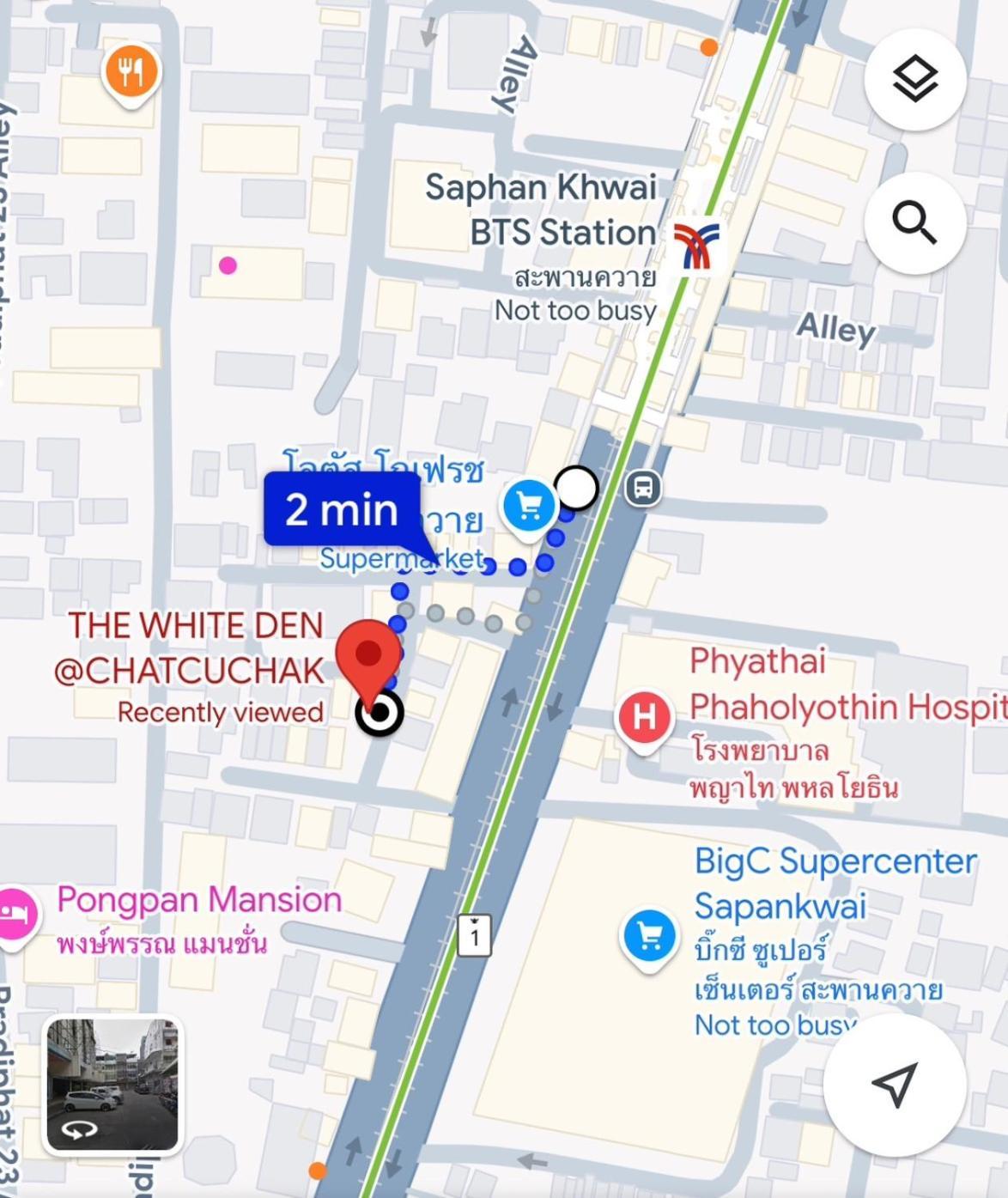 The White Den Chatuchak بانكوك المظهر الخارجي الصورة